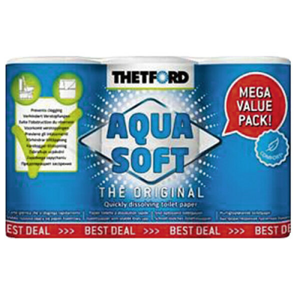 THETFORD Toilettenpapier THETFORD Aqua Soft _6 Rollen_