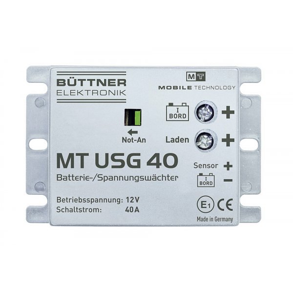 BÜTTNER ELEKTRONIK Batterie-/Spannungswächter MT USG 40