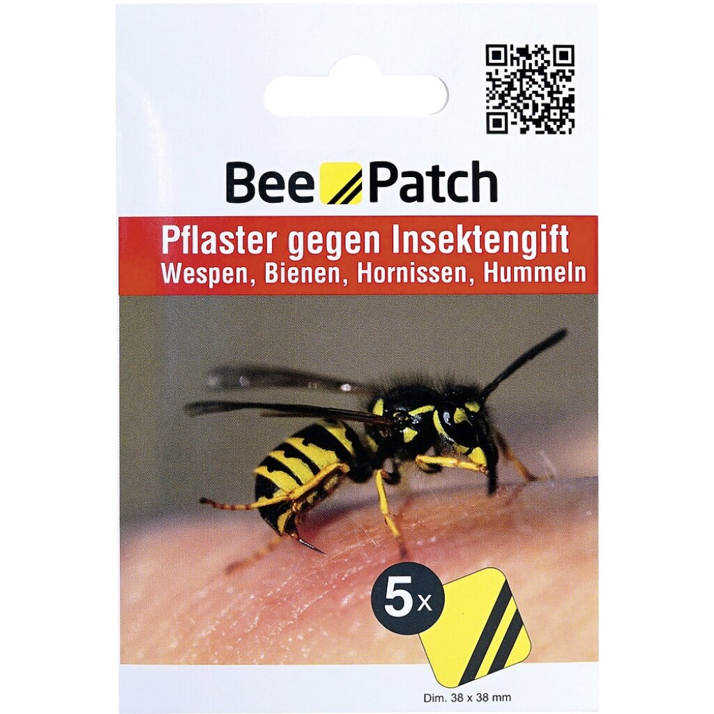 KATADYN® Bee-Patch KATADYN Bienen- und Wespenpflaster 47 x 5 x 57 cm VE5 Farbe gelb