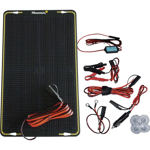 Phaesun Solarmodul Phaesun zur Batterieerhaltungsladung Module Kit Trickle Charge 12