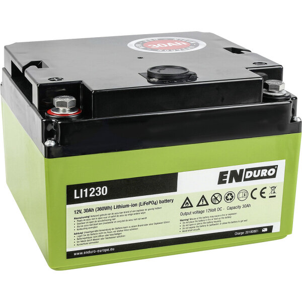 ENDURO Lithium Batterie Enduro 12V 30Ah LI1230
