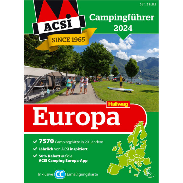 ACSI Campingführer Europa ACSI 2024