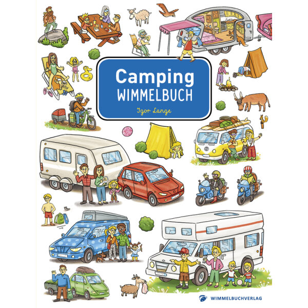 Wimmelbuchverlag Camping Wimmelbuch Pocket: Die praktische Pocket Ausgabe für unterwegs