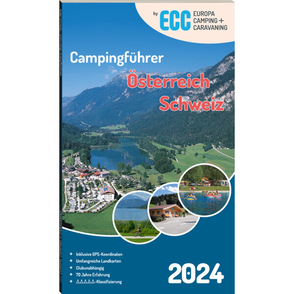 ECC Campingführer ECC Österreich / Schweiz 2024